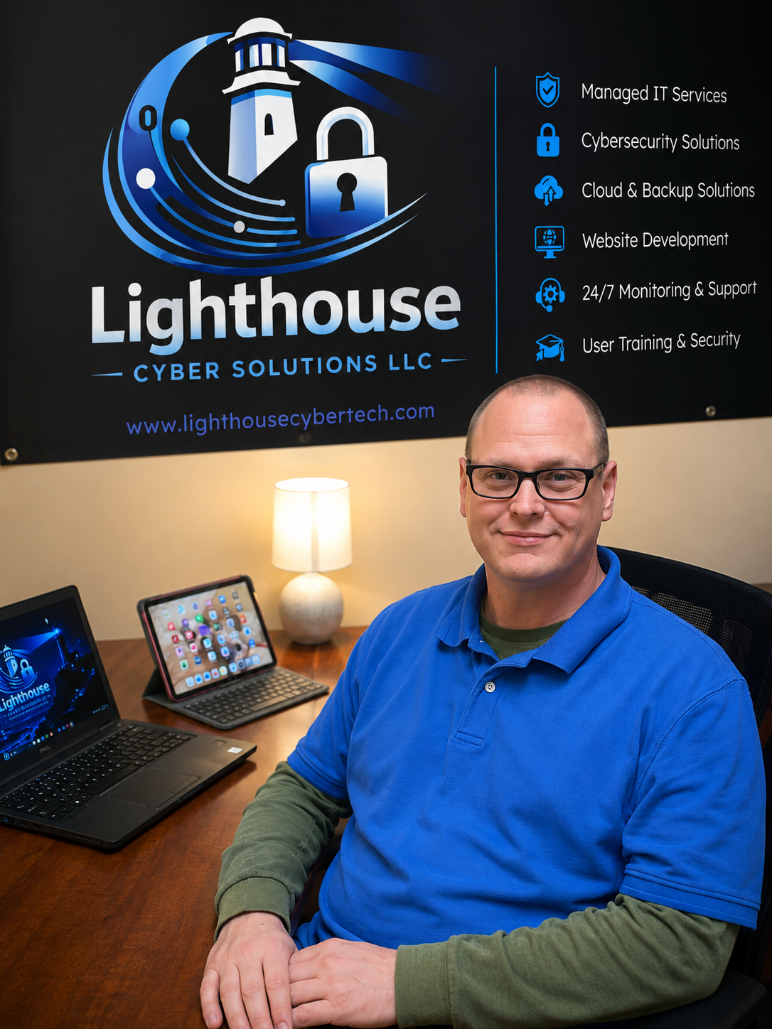 Mark Cimoli, Founder and Owner of Lighthouse Cyber Solutions